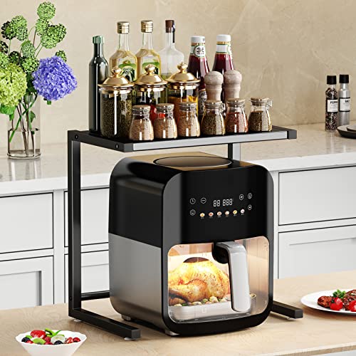 mkekitchendsgn's tweet photo. Check out this stylish &amp; sturdy air fryer rack! It's perfect for all your appliances and even adds extra storage space for your kitchen essentials. With non-slip suction cups, it stays put and is super easy to clean. You'll love it! https://t.co/HTckfH02JX (via Amazon) 😍🍳👌 https://t.co/QIoRaYXFVG