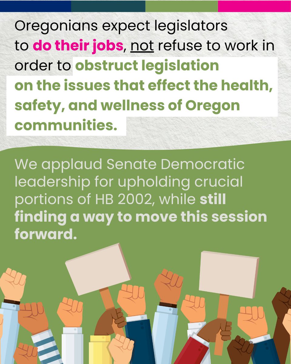 🙌 Together, we have moved Oregon forward on access to abortion and gender-affirming health care. Read the full statement at ow.ly/OUUH50OQWps. This week we celebrate this victory for our communities, but the fight is far from over.