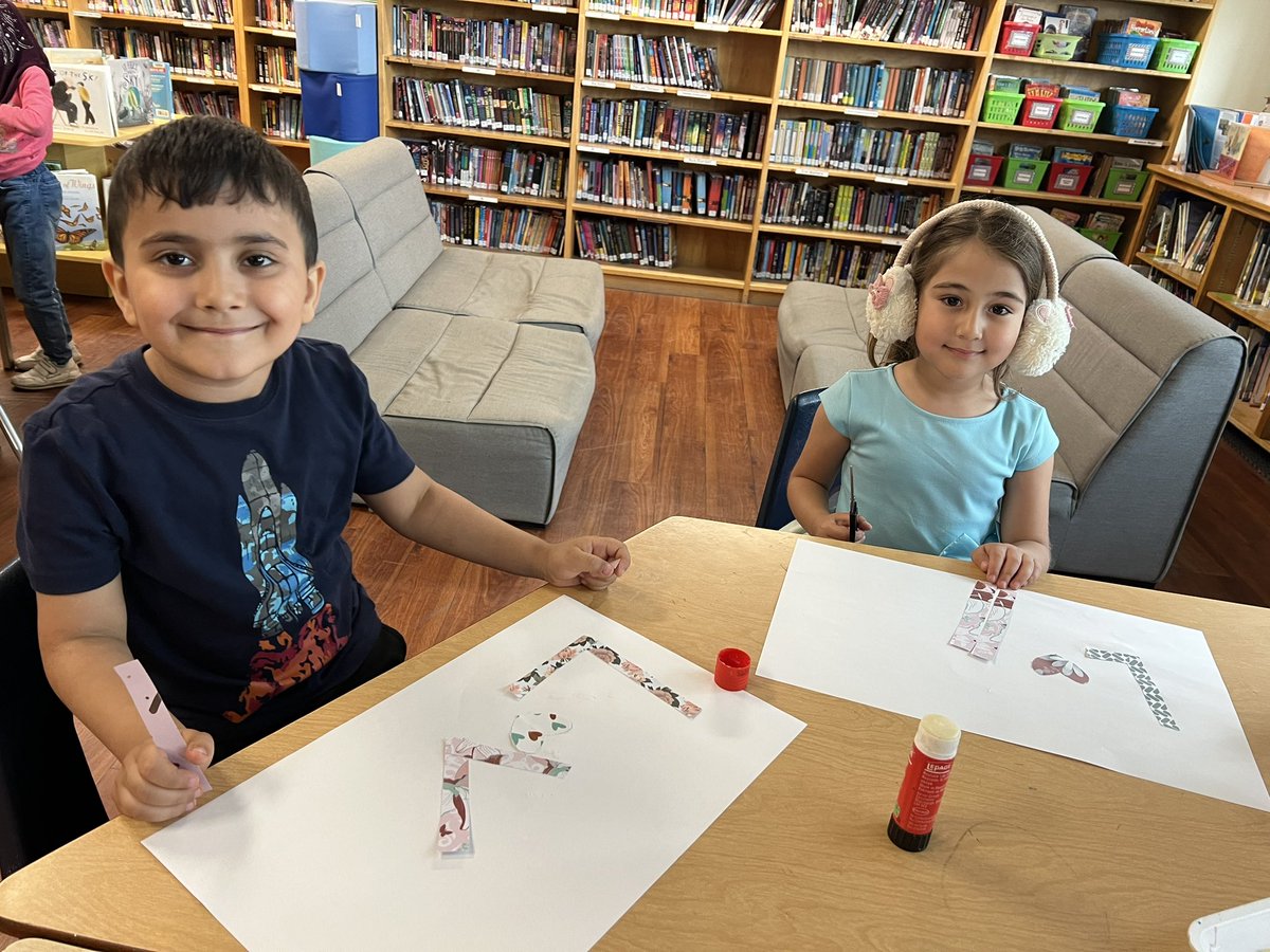 After we read ‘All You Need is Love’ we created our own love posters!