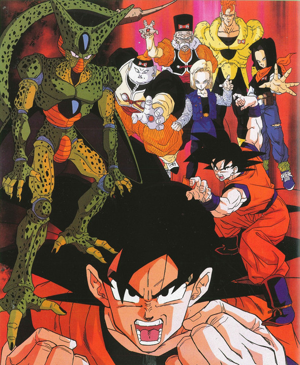 Saiyanbeast on X: Dragon Ball Z Retro 90s Art Artificial Human