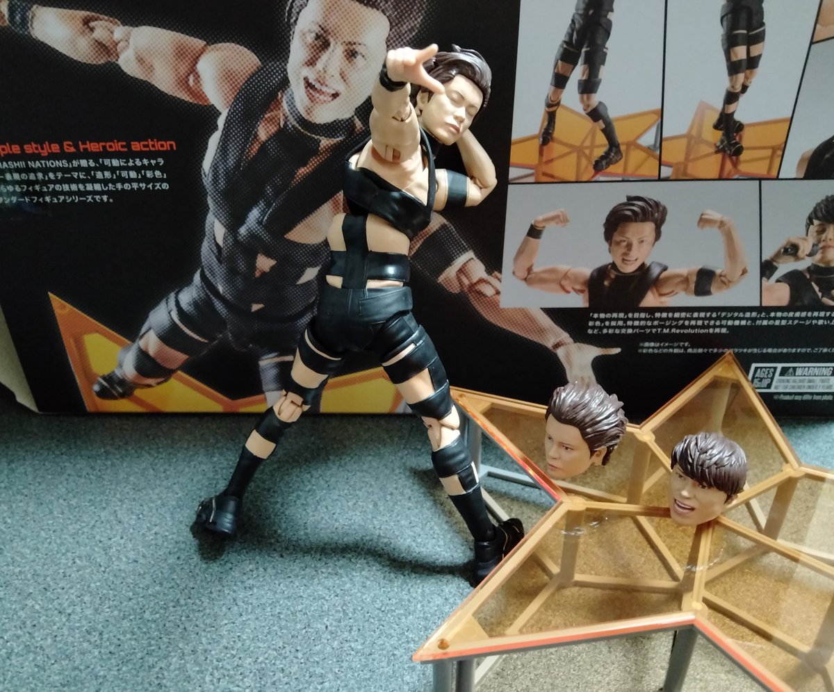 プチギフト T.M.Revolution 西川貴教 S.H.Figuarts 開封品短期出品