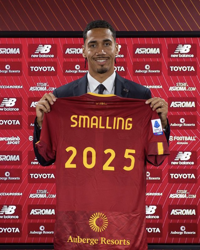 AS Roma, 33 yaşındaki İngiliz defans oyuncusu Chris Smalling ile Haziran 2025’e kadar yeni bir sözleşme imzaladı. #ASRoma #ChrisSmalling #Smalling #transfergelişmesi #transferarenası #transfergundemi #transfergunlugu #transferhattı