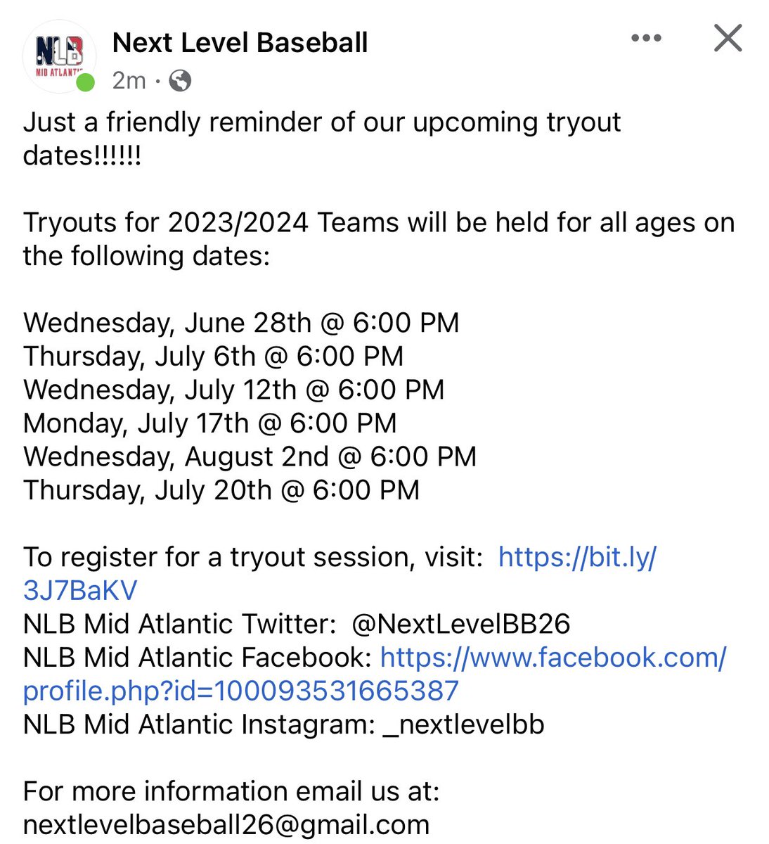 NextLevelBB26's tweet image. Just a friendly reminder!!!!