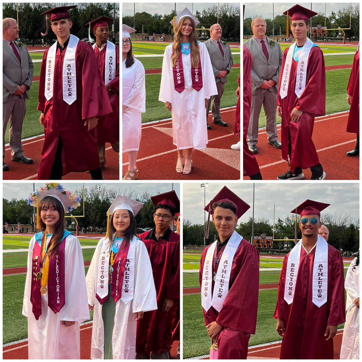 Congrats Class of 2023!!! You will be missed on the court and field. 🐾🅱️🎓#WildcatPride #BectonsBest