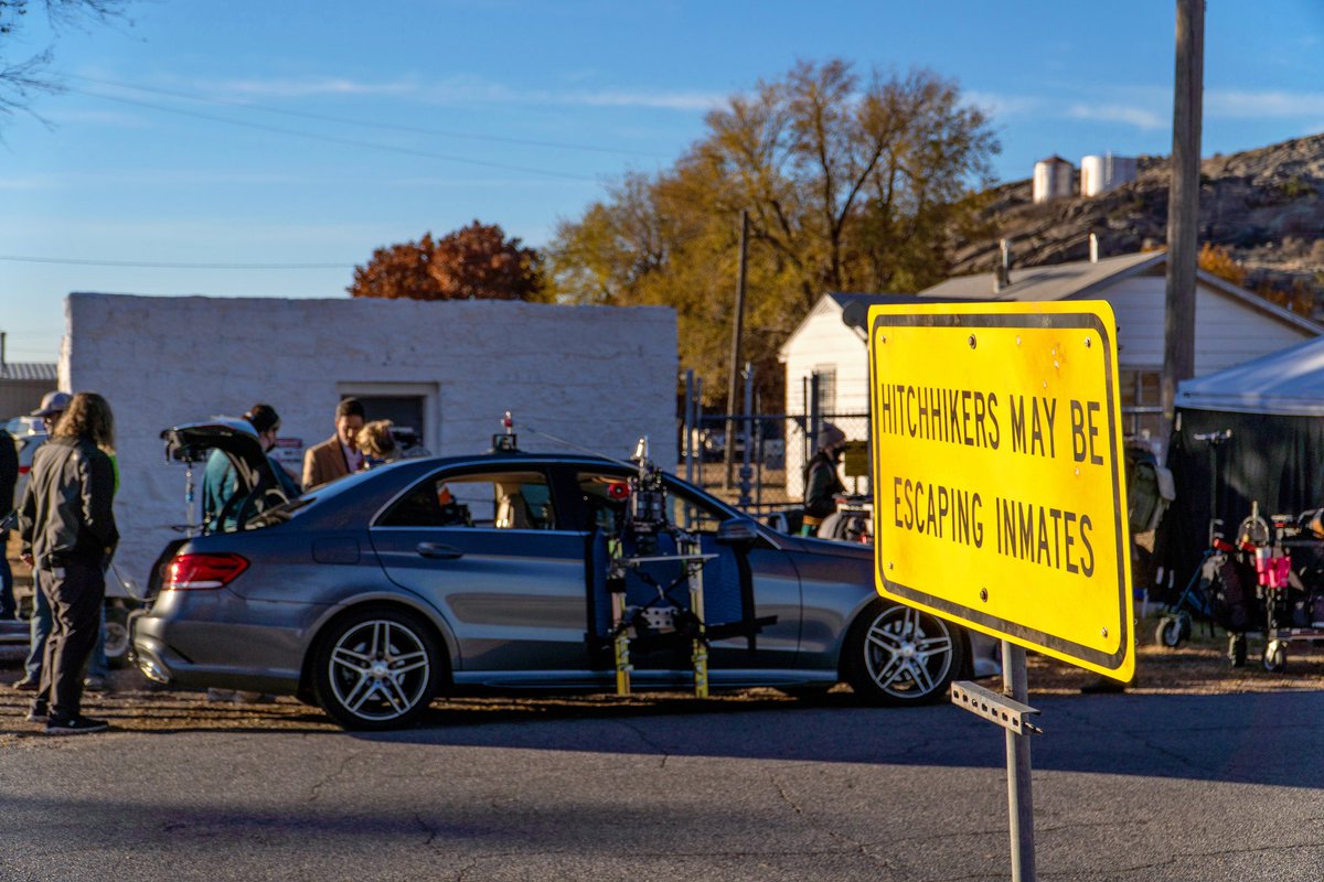 Thankfully no hitchhikers…#nefariousmovie #setlife