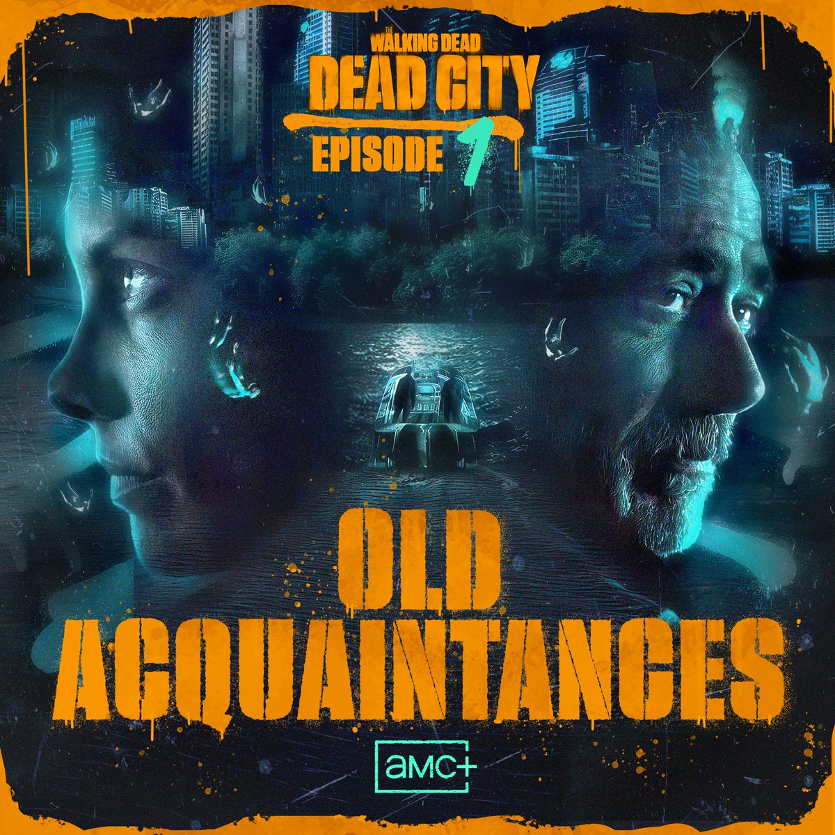 Is this city big enough for both of them? 

#DeadCity premieres tonight on AMC and AMC+.