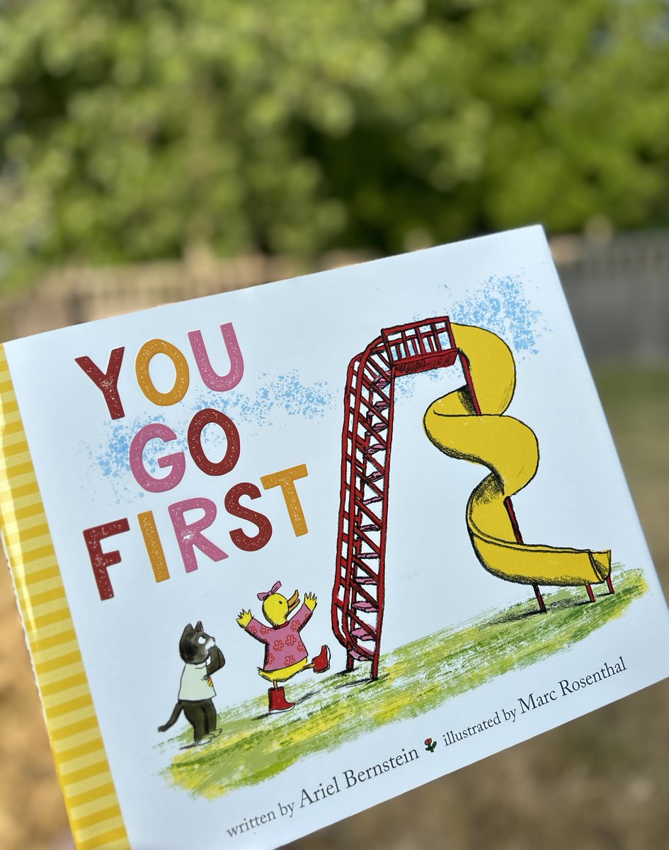 LBookends's tweet photo. A book that is brave, funny, and overflowing with the sweetness of a good friendship! You Go First by @ArielBBooks &amp; @FodorSedan is immediately being added to our list of books to support #SEL!
🐱🦆🛝📚 https://t.co/Q0wLDZQMQD