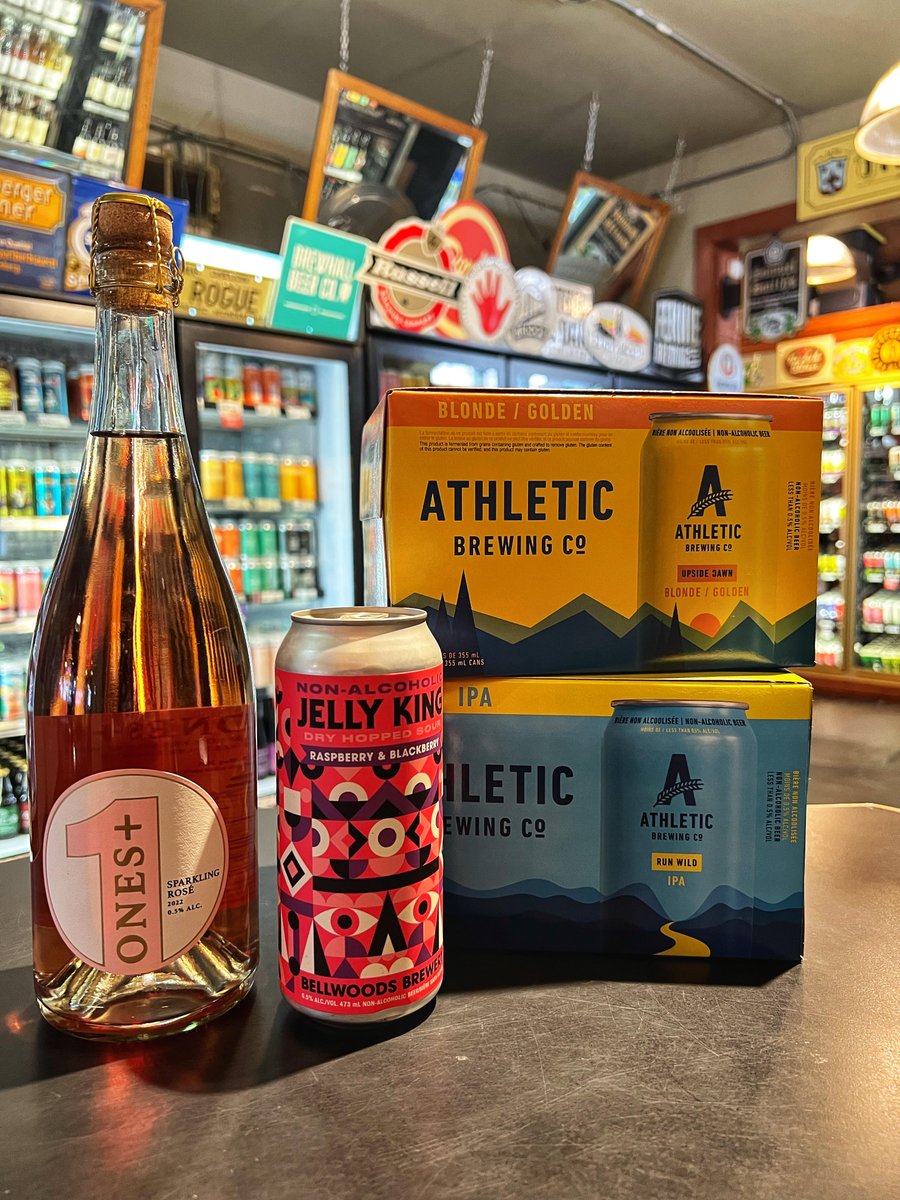 Brewery Creek (@brewerycreek) on Twitter photo Be a tea totaler with more choices. Here are more Non Alcoholic options, cheers!
Sparkling Rose 0.5% Ones+
Jelly King Raspberry & Blackberry 0.5% <a href="/bellwoodsbeer/">Bellwoods Brewery</a>
Upside Dawn – Blonde/Golden 0.5% Athletic Brewing
Run Wild IPA 0.5% <a href="/AthleticBrewing/">Athletic Brewing</a> Be a tea totaler with more choices. Here are more Non Alcoholic options, cheers!
Sparkling Rose 0.5% Ones+
Jelly King Raspberry & Blackberry 0.5% <a href="/bellwoodsbeer/">Bellwoods Brewery</a>
Upside Dawn – Blonde/Golden 0.5% Athletic Brewing
Run Wild IPA 0.5% <a href="/AthleticBrewing/">Athletic Brewing</a>