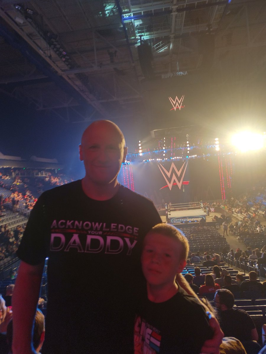 @JDfromNY206 Me and my son are at the show. Can't wait to hear you break it down on your podcast.