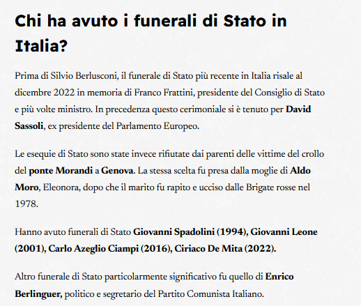 SIAMO UN PAESE ALLO SBANDO! PRIMA UNA SETTIMANA DI CHIUSURA DEL  PARLAMENTO PER LA MORTE DI BERLUSCONI, POI RIGORE: LA MELONI RICHIAMA MINISTRI E  SOTTOSEGRETARI ALLA PRESENZA IN AULA....MAH.
videonewstv.tv/dblog/articolo…
#FuneralidiStato #luttonazionale