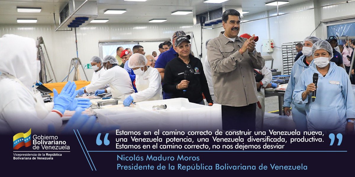 #EnFrases || El Jefe de Estado @NicolasMaduro destacó la importancia de articular con los productores de alimentos y con todas las industrias del país, 'para construir una Venezuela nueva, diversificada y productiva'.

#16Jun