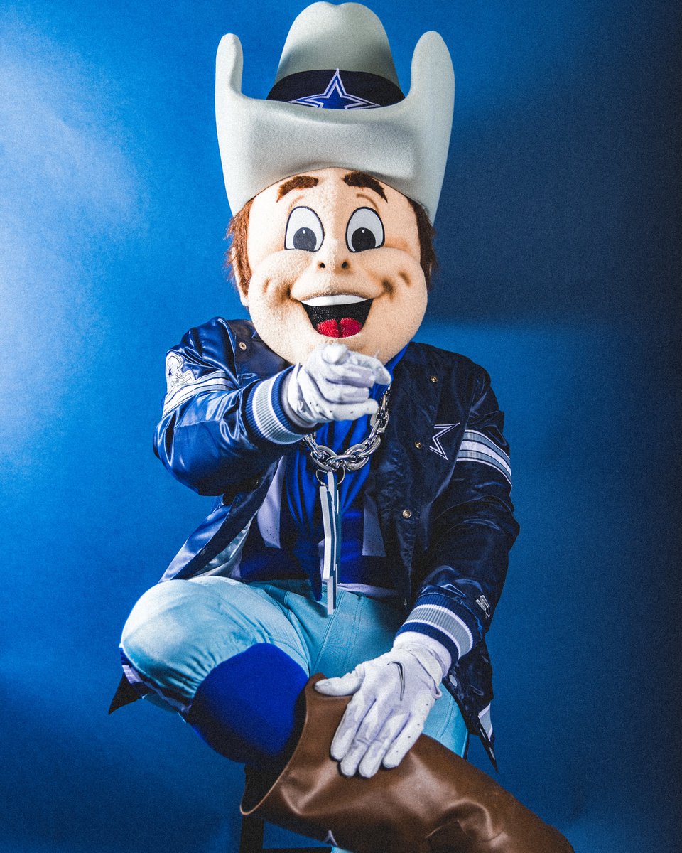 Coolest kid in the mascot game 😎⭐️ @RowdyCowboys

#DallasCowboys | #NationalMascotDay