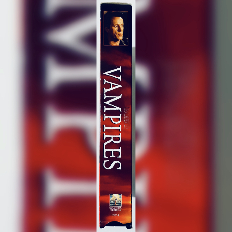 #NewArrival! Vampires (VHS, 1999) James Woods John Carpenter Horror 

rareflicksplus.com/all-products/o…

#Vampires #VHS #VHSTapes #90s #90shorror #flashback #videostore #physicalmedia #JamesWoods #JohnCarpenter #Vampires #Horror #Vampiremovies #horrormovies