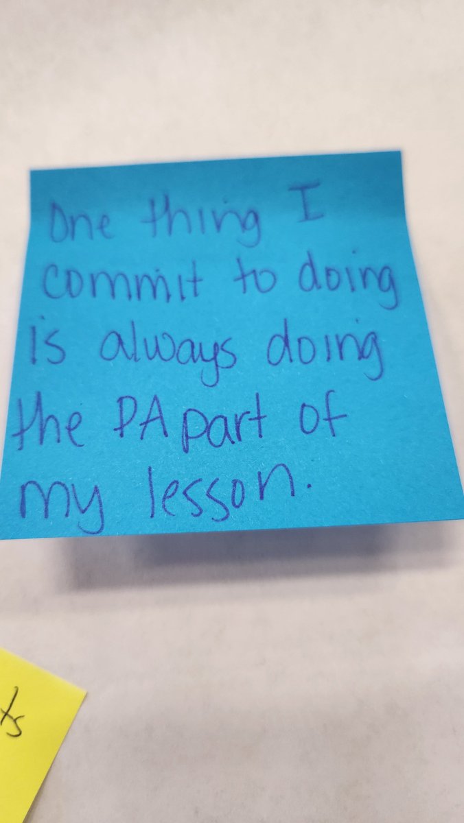 eeabeles's tweet photo. Say it louder for the people in the back!  Just a few of the many awesome reflections from Knox County ERT Course 2.  Amazing, thoughtful educators.  #Reading360 @TNedu https://t.co/YwFy5Gk2FW