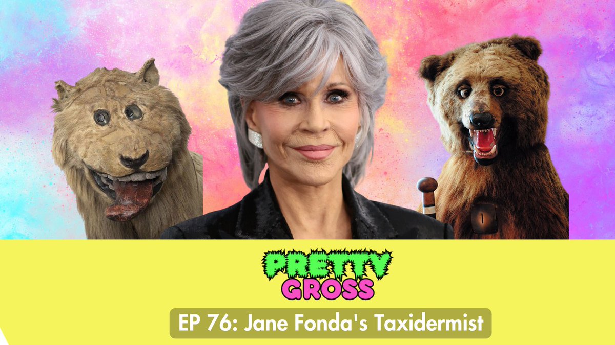 Your gals are back and we're coming in HOT! This ep has everything- a #contentwarning, death care, and freeze dried pets. Listen now wherever you pod! #prettygross #janfondastaxidermist #femalemorticians #freezedriedpets #wgastrong