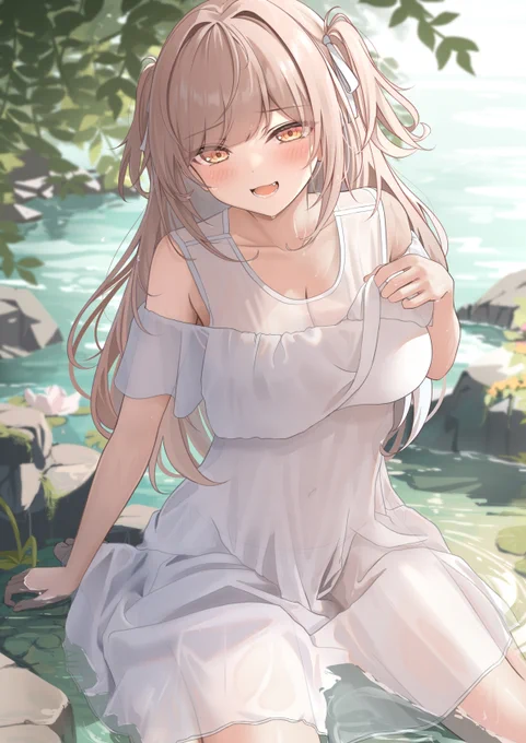 「もしかして、ここも透けると思った?残念でした…」