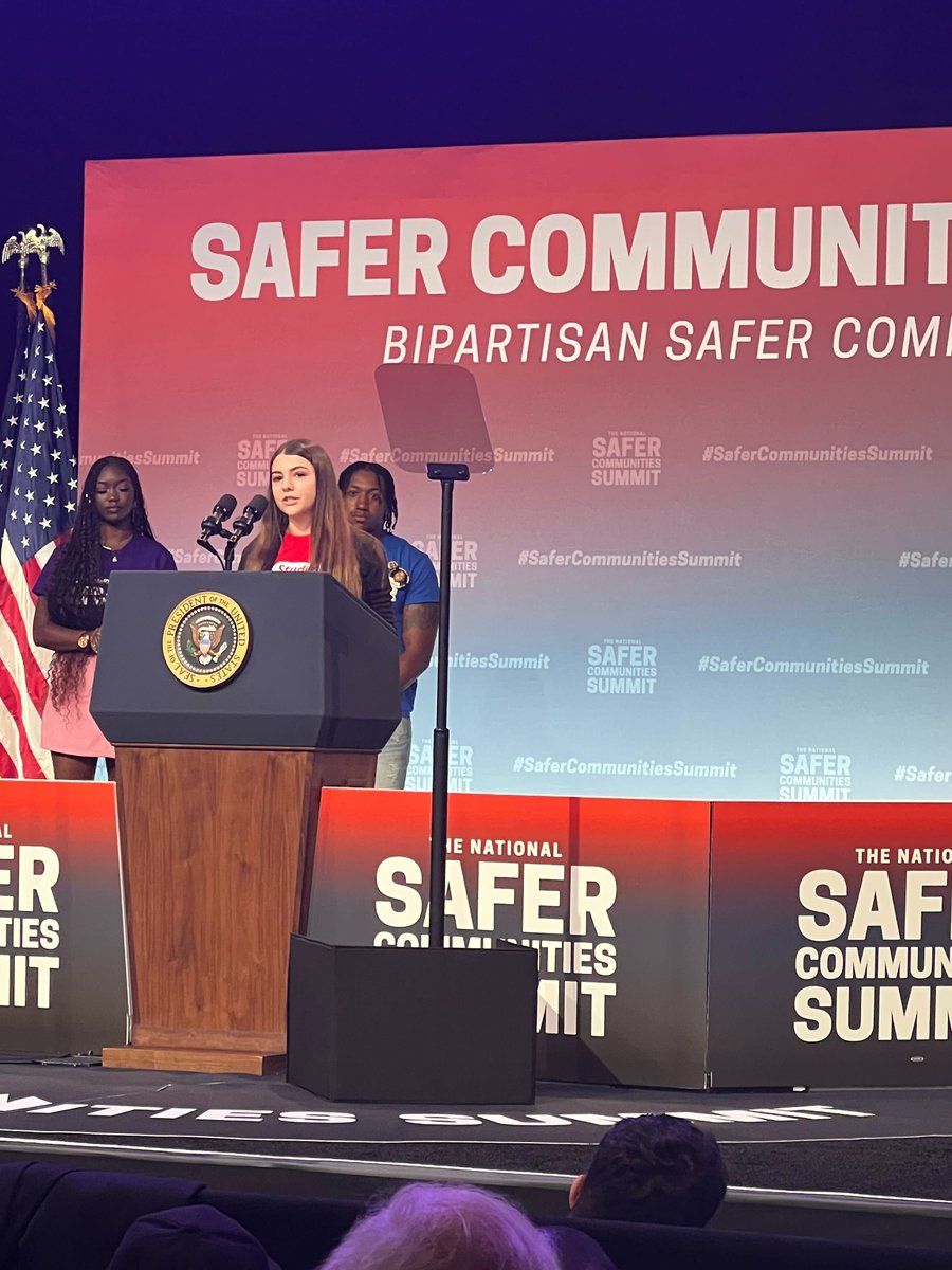 “Kids being gunned down in our neighborhoods, in our homes, in our schools is not an acceptable way of life. But President Biden has led the way with lawmakers, from both sides of the aisle, to make change.” - Sari Kaufman, Marjory Stoneman Douglas mass shooting survivor and