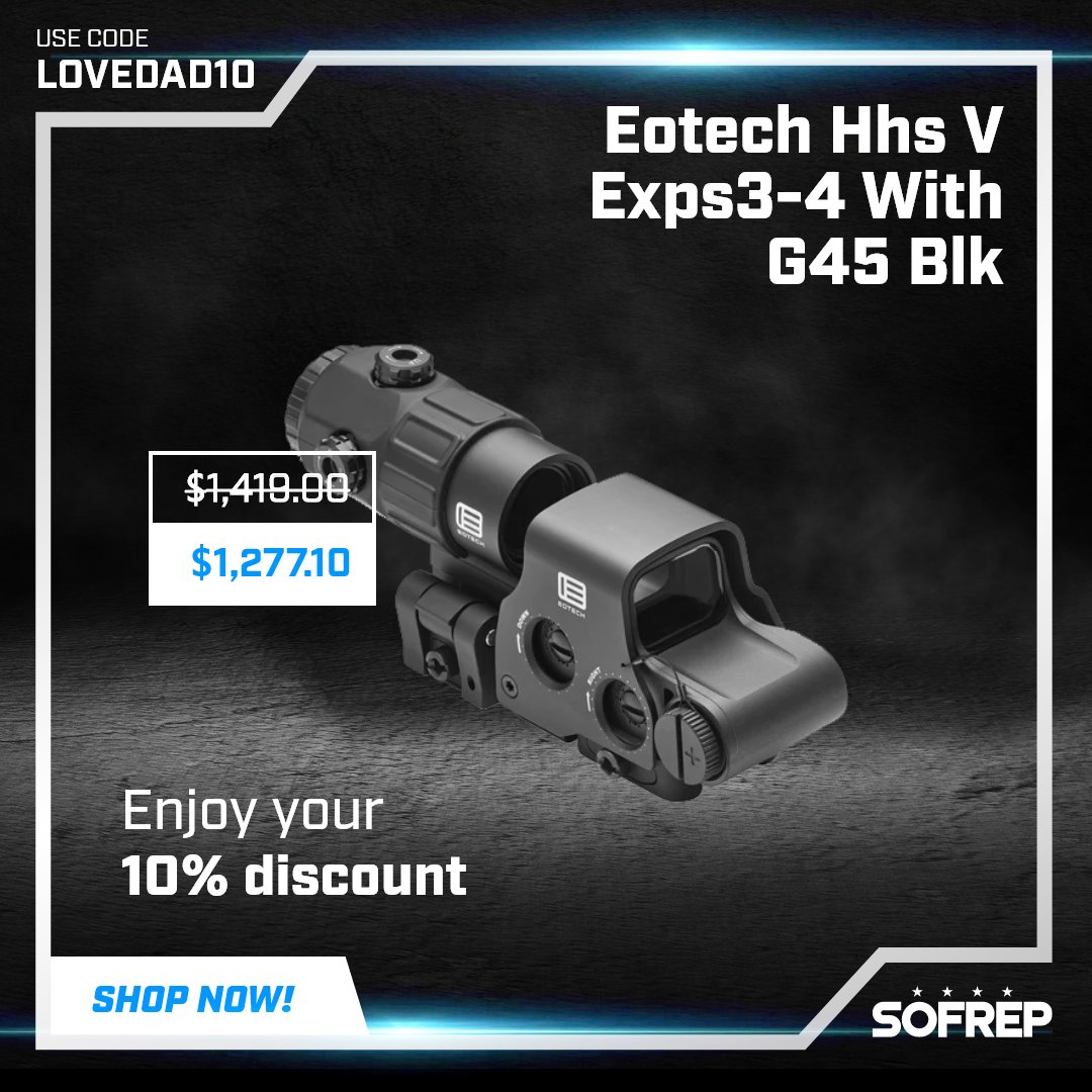 sofrepofficial's tweet image. 🔭 Precision, clarity, and focus, all wrapped up in EOTECH&apos;s unbeatable scope collections! Ensure your mission&apos;s success with these top-of-the-line optics. Enjoy your 10% discount for a limited offer. 

Shop Now! bit.ly/sofrepstore

#SOFREP #EOTECH #MissionReady