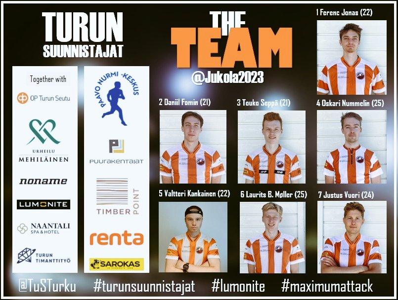 25 hours to the big BANG 💥!

Keep an 👁️ on team #20  <a href="/JukolanViesti/">Jukolan viesti</a> 💪🔥!!

#YouthPower #MaximumAttack