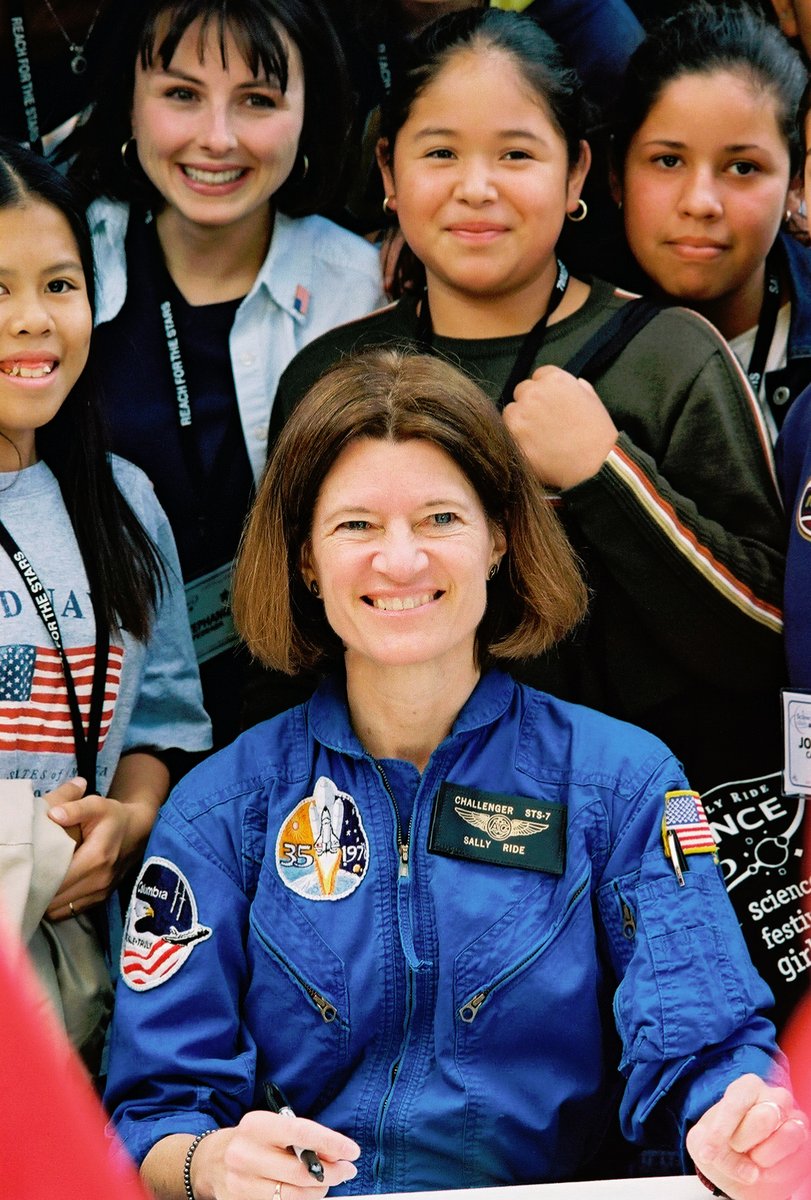 Astronaut and educator Sally Ride inspired generations of women and girls in STEM to #ShineLikeSally. This weekend, we celebrate the 40th anniversary of her first mission, when she became the first U.S. woman to fly in space. go.nasa.gov/3Nba3zS