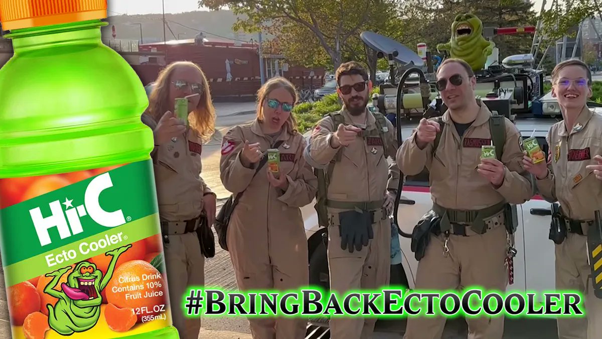 GBNewsdotcom's tweet image. Fans launch campaign to bring back Hi-C Ecto Cooler alongside upcoming Ghostbusters sequel - ghostbustersnews.com/2023/06/16/fan…

#bringbackectocooler