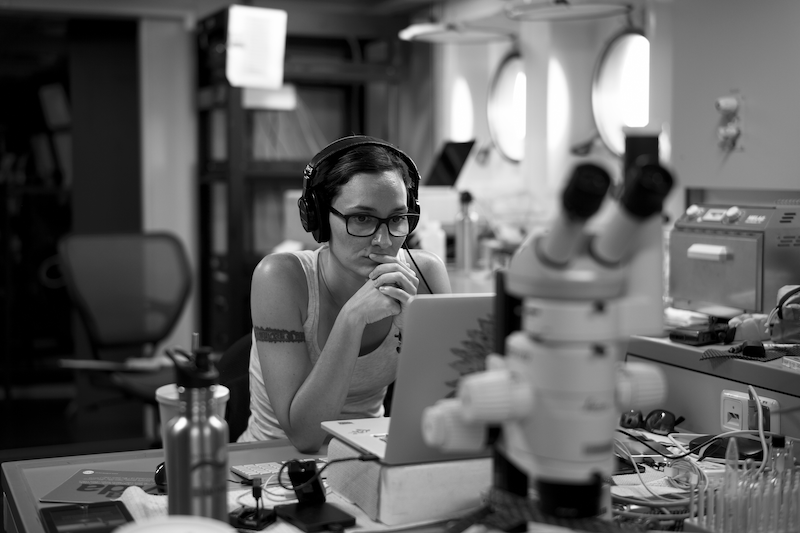 SchmidtOcean's tweet photo. #SciArtFriday ~ SOI's short film "The Art of Ocean Exploration" won the @myhero Sylvia Earle Award. Find out more about its Editor/Director @MNKnaranjo here: https://t.co/qa7wkMNQk5 https://t.co/kC8fzRoUp0