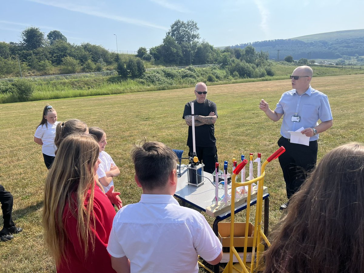 Today was the day we launched the rockets that we had been making with Mr Thomas as part of our cross phase teaching. We had a competition to see which rocket went the highest 🚀<a href="/IDS_Mrs_Parfitt/">Mrs D Parfitt</a> <a href="/IDS3to18/">Idris Davies School 3_18</a>