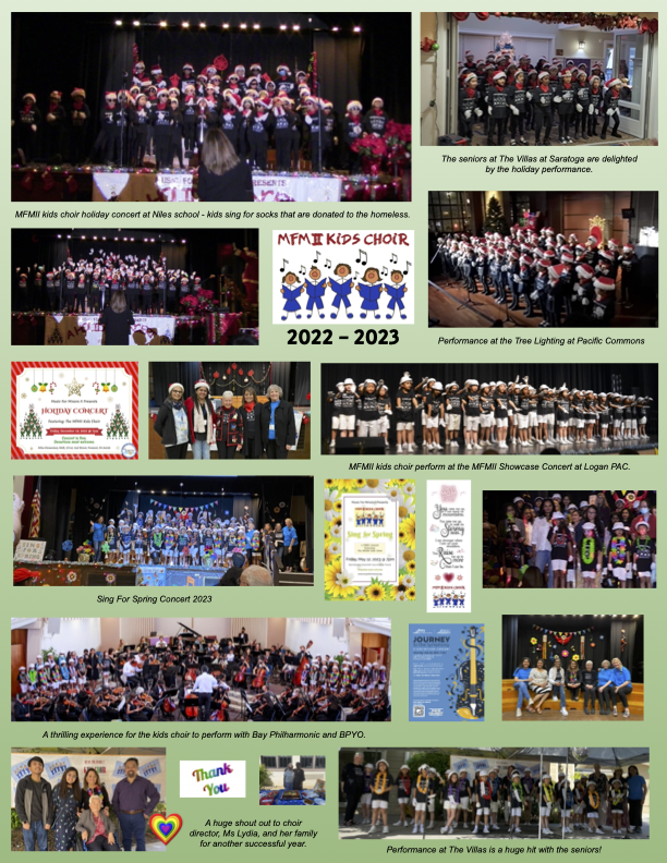 MFMII_ORG's tweet photo. 🎵 We hope your summer has gotten off to a great start! Here's the highlights of the year 2022 - 2023 of MFMII Kids Choir. https://t.co/SYDthKVtnt