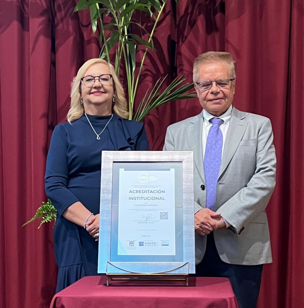 La distinción de <a href="/ciees_mx/">CIEES</a> que hoy recibe la <a href="/SoyUnison/">Soy Unison</a> es producto del trabajo cotidiano de toda nuestra comunidad; esto nos dice que vale la pena el esfuerzo que nos hace sentirnos parte de esta casa de estudios, la institución de educación superior más importante de Sonora.