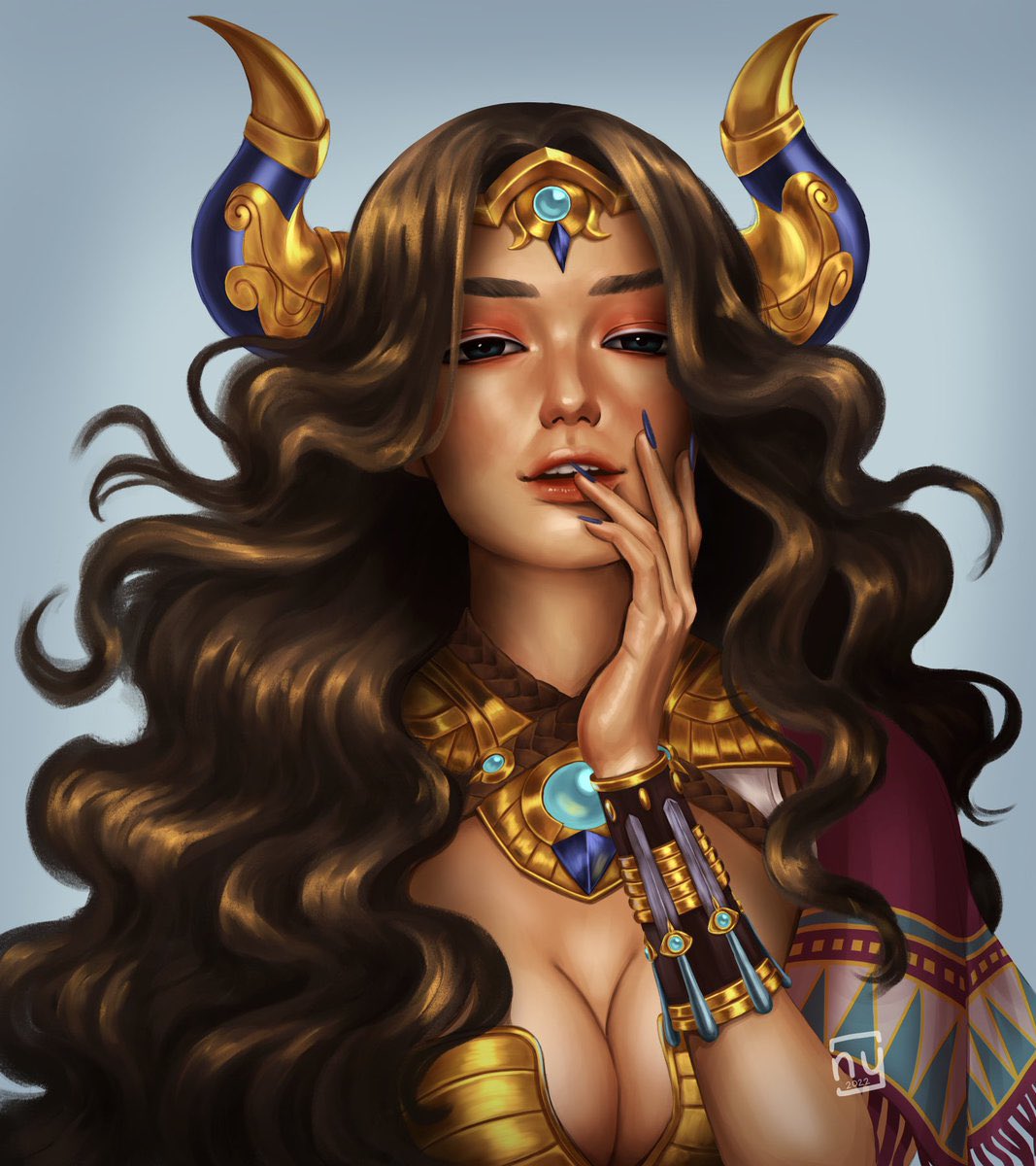 NatterButter's tweet image. Peak of my art tbh #smiteart #smite #smitefanart