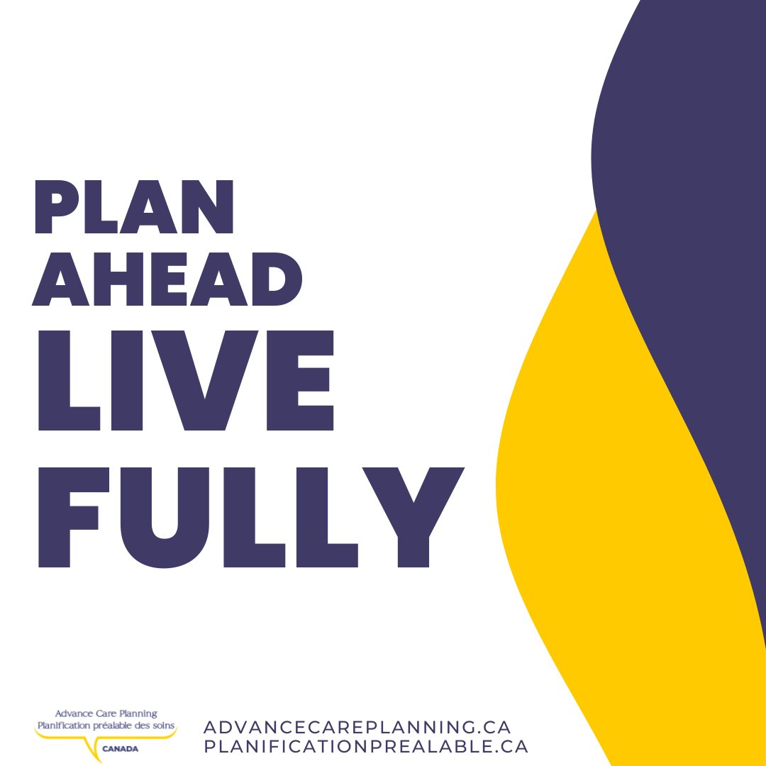 Don't wait for a crisis to strike before discussing your healthcare wishes. Start the conversation today and ensure your voice is heard. 

advancecareplanning.ca

#ACPinCanada #AdvanceCarePlanning #LiveFully #PlanAhead