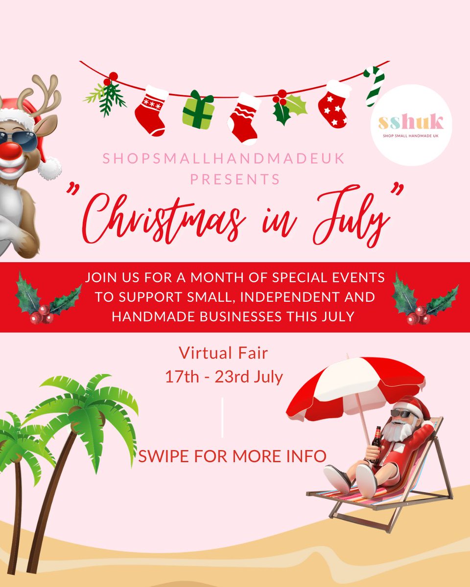 Join the campaign to support small business this summer. Find out more at instagram.com/shopsmallhandm… #supportsmallbusiness #HandmadeMAKERS #shopsmall #shopindie