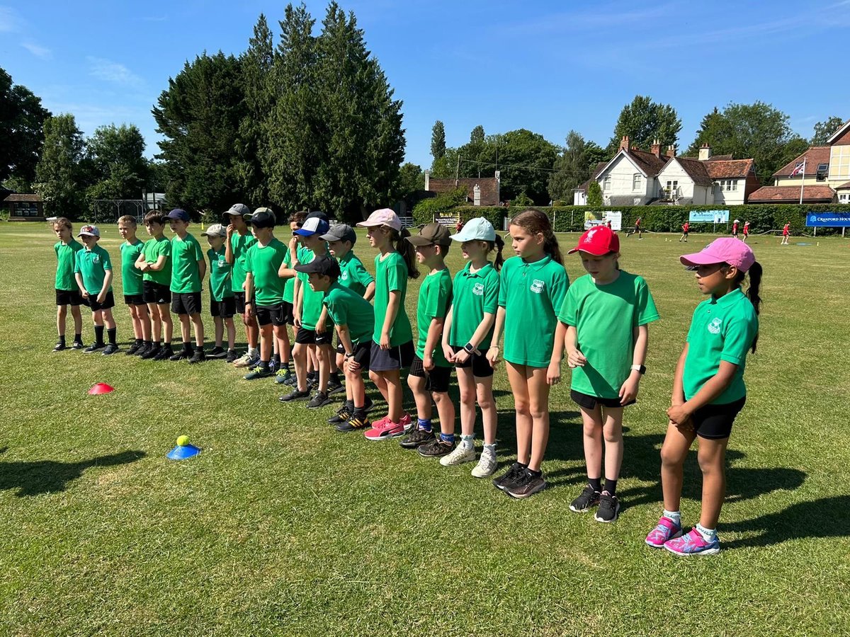 Thank you to <a href="/henleycricket/">Henley Cricket Club</a> and @performancesportgroup for hosting a fabulous cricket festival. Year 3 and 4 had superb fun in the sun! I wonder if any future #ashes stars will be found 🤔 #valleyrdsport #everyonetakespart #gottostartsomewhere #cricket