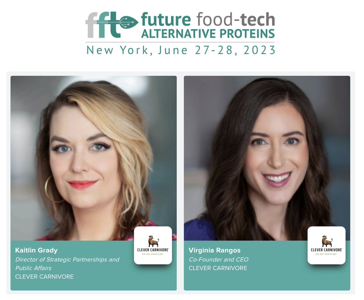 We're looking forward to presenting at @foodtechinvest taking place on June 27-28 in NYC. If you're attending the Summit and would like to connect in person, please reach out! 🚀 futurefoodtechprotein.com #altprotein #cultivatedmeat #futurefoodtech #foodtech