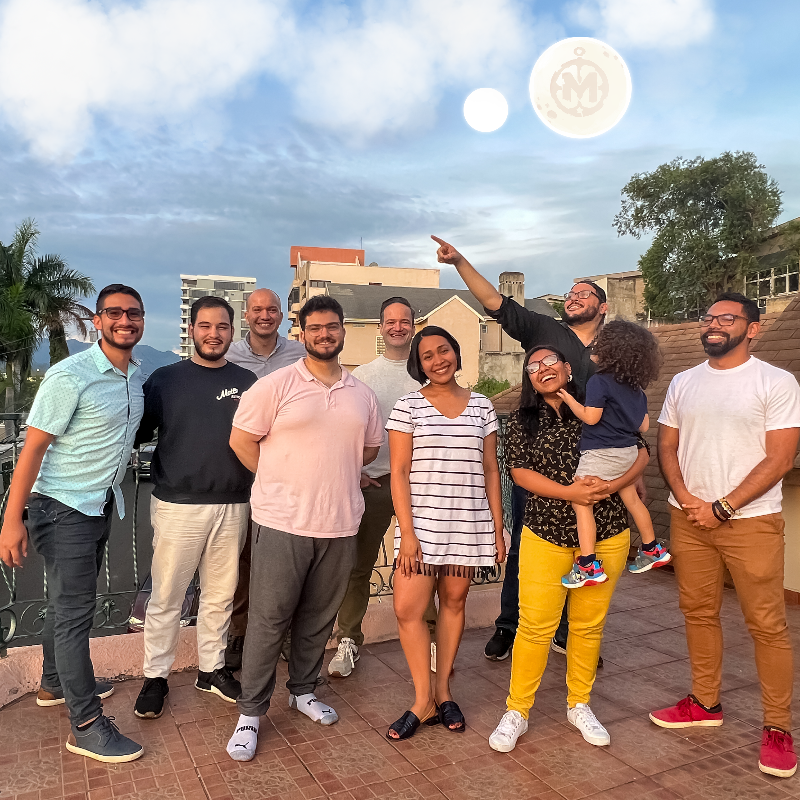 The Andes Studio #Team got finally together. Everyone looking pretty happy about #worMoonAwakening #EarlyAccess launching in just a few days.🎉🎉

#IndieDevs  #photoshoot #behidthescenes #Team
@dacarett @Blandin_Y @JeffrieOrtega @galdamez_mau @xicoph @BoyMadeofWire @Ivy_vasquez