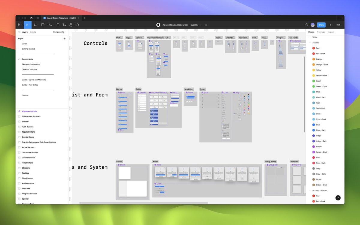 macOS Sonoma design kits now available for @sketch and @figma! Sketch: developer.apple.com/design/resourc… Figma: figma.com/community/file…