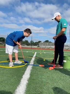 KemperSports's tweet image. #KSPDMonth is all about sharing our love of the game with others. Earlier this week,  Lawrence Yacht and Country Club General Manager Cory Menking had the opportunity to volunteer at a local high school to teach a special education classroom about the great game golf.