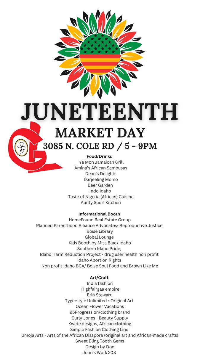 TONIGHT at The Commons 🍻🎶🎉 <a href="/juneteenth/">Kimlyn LeSure</a>.ID