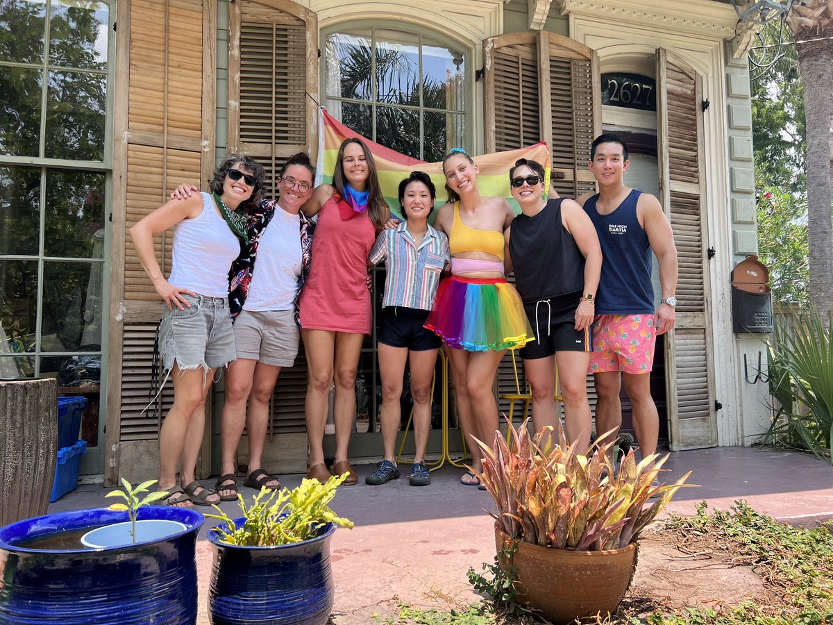 Happy Pride Month from our general surgery residents! #Pride2023 #PrideMonth #PrideMonth2023 

<a href="/LSUGenSurgery/">LSU General Surgery Residency</a> <a href="/ValNfonsam/">Val Nfonsam</a> <a href="/JenLStevens7/">Jenny L Stevens</a>