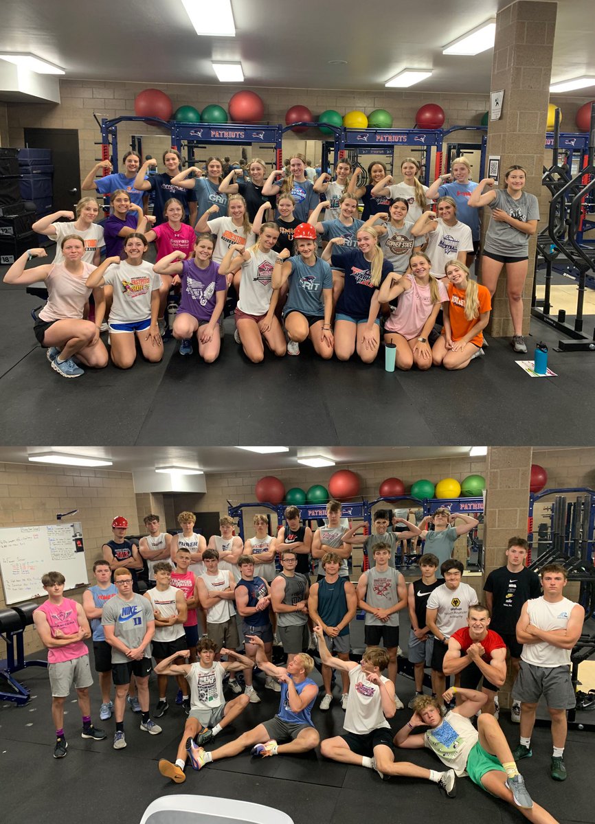 Dalton Weisz (@weiszssp) on Twitter photo Hard to believe summer training is 1/4 over. These kids work extremely hard & are very coachable. They make <a href="/RuleShantelle/">Shantelle Rule, MS, LAT, ATC</a> <a href="/ddmurph72/">Dan Murphy</a> <a href="/ally_gruber/">ally gruber</a> & I’s job easy & fulfilling
Had a guest appearance by CHS Legend, 𝙇𝙚𝙚 𝘿𝙖𝙬𝙜, for Flex Friday.
#FlexFriday #PatriotPerformance Hard to believe summer training is 1/4 over. These kids work extremely hard & are very coachable. They make <a href="/RuleShantelle/">Shantelle Rule, MS, LAT, ATC</a> <a href="/ddmurph72/">Dan Murphy</a> <a href="/ally_gruber/">ally gruber</a> & I’s job easy & fulfilling
Had a guest appearance by CHS Legend, 𝙇𝙚𝙚 𝘿𝙖𝙬𝙜, for Flex Friday.
#FlexFriday #PatriotPerformance