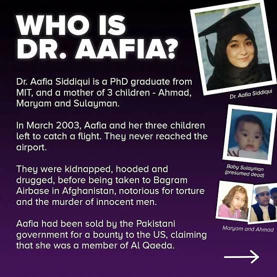 Is this what you call Humanity?? Sitting silently while there's our honorable sister  serving injustice?? What happened to us Muslims? Why is your heart not clenched already after all these? This is sad to look at. RAISE YOUR VOICE YA UMMATI! DO SOMETHING!! 

#FreeDrAafia