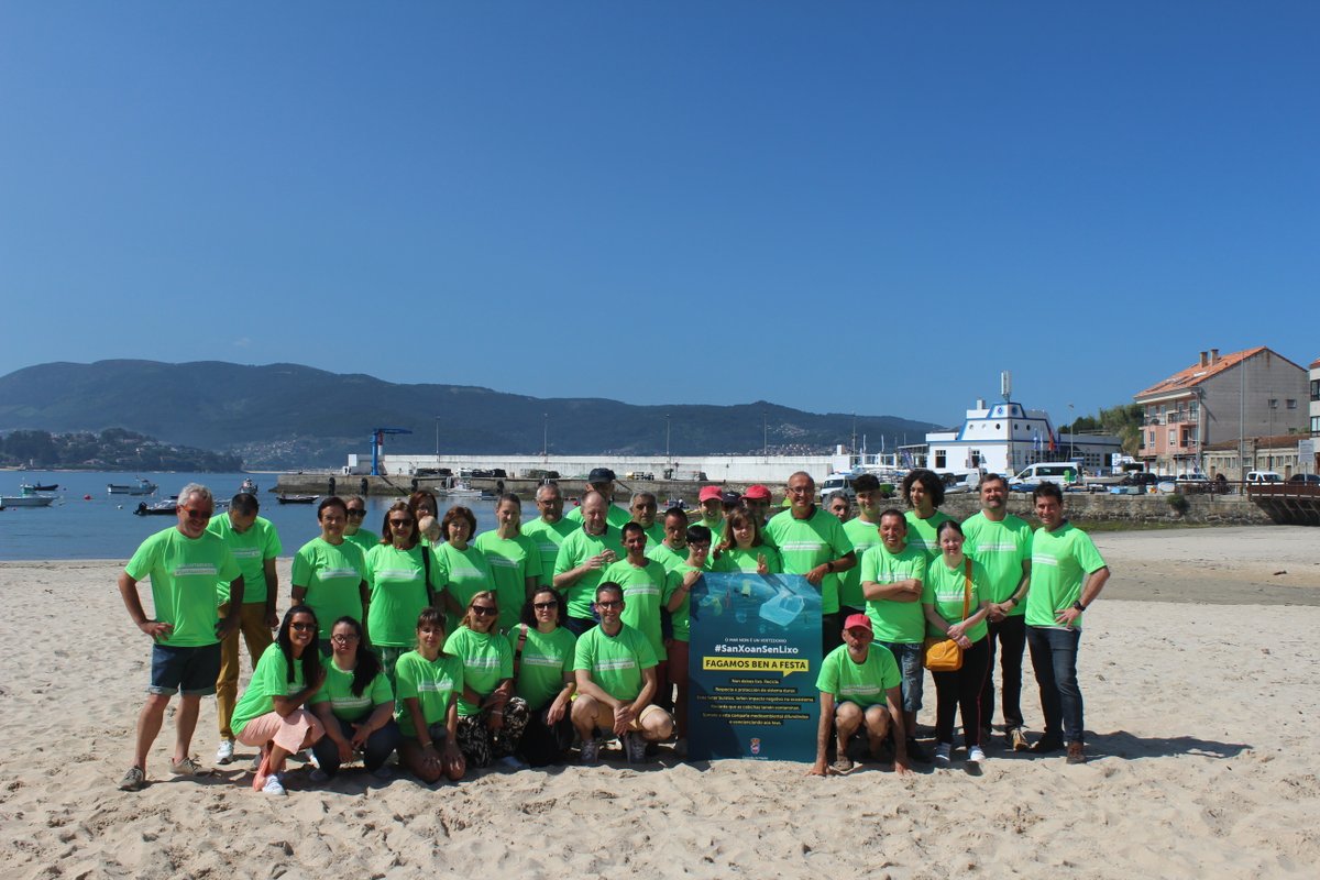 #Nigran #Galiza #SanXoan2023 
Baixo o hashtag #SanXoanSenLixo2023 o Concello retoma a exitosa campaña do 2019 para promover un reto viral en redes sociais que contribúa a que os participantes asuman a responsabilidade de non deixar lixo na praia.