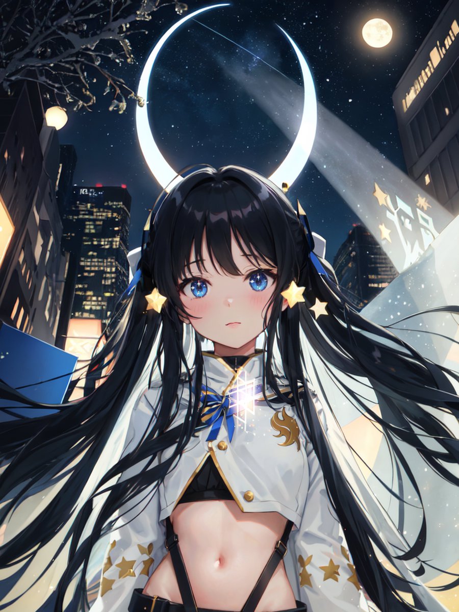 Night everyone! Time for me to sleep so I can wake up and do some writing 🙀😴#AIイラスト #AI #stablediffusion #stablediffusionart #night #GoodnightEveryone #GoodNightTwitterWorld #GoodnightBullies #anime #animegirl