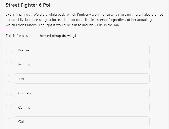 Kalruna On Twitter There s One Day Left To Vote On This Week s Poll 