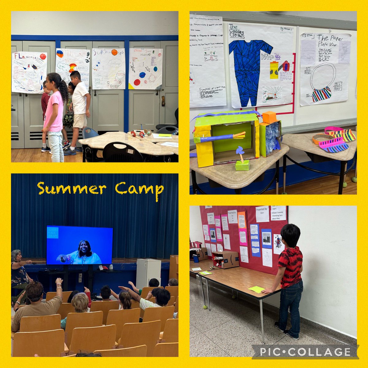 We had an awesome time at Zavala El. for 2nd grade literacy and PBL camp! Thank you to my team for making it a fun and engaging experience for kids. 💙 #pbl #kidsdeserveit #AISDJoy @KorinneLitrell @JHoustonElem @MrLosaguado @safesergi @joshuajeon_atx