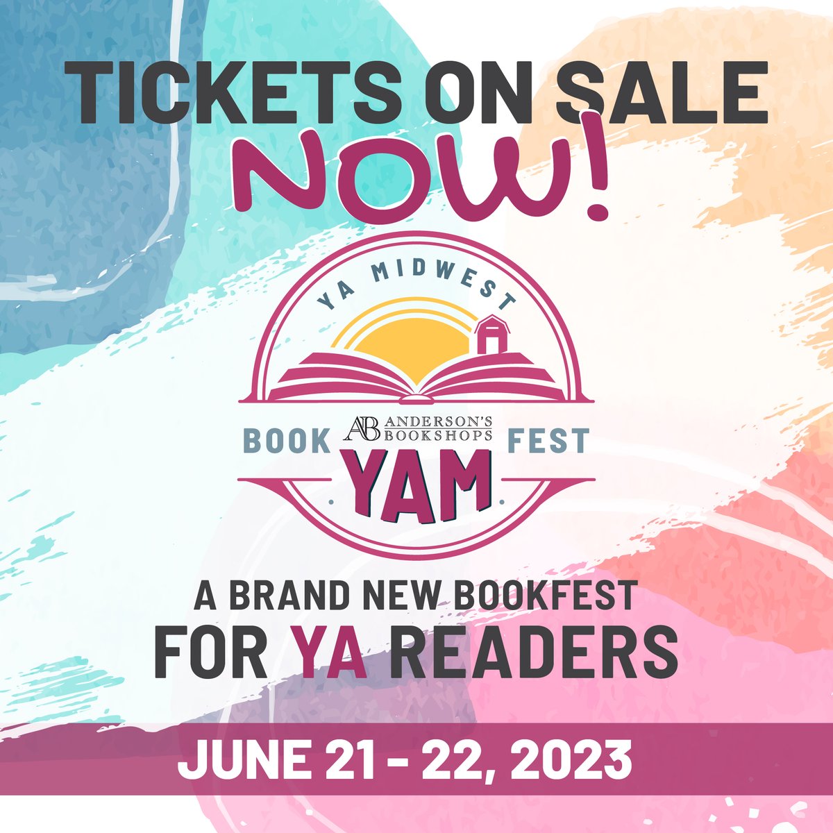 ALL NEW: YA Midwest Book Fest is THURS 6/22! Keynotes <a href="/FineAngeline/">Angeline Boulley - #FIREKEEPERSDAUGHTER</a> &amp; <a href="/elockhart/">E. Lockhart</a> w/ appearances by 25 authors incl:<a href="/renathedreamer/">Rena Barron - Book News and Updates Account</a>  <a href="/jcharbonneau/">Joelle Charbonneau🏔📚🎼🇺🇦</a>  @sayan10e <a href="/theryanlasala/">Ryan La Sala</a> <a href="/LizzyMason21/">Lizzy Mason</a> <a href="/MindyMcGinnis/">Mindy McGinnis</a> <a href="/MarRogerson/">Margaret Rogerson (updates only)</a>  and MORE! TICKETS, SCHEDULE &amp; INFO: YAM2023.eventcombo.com
