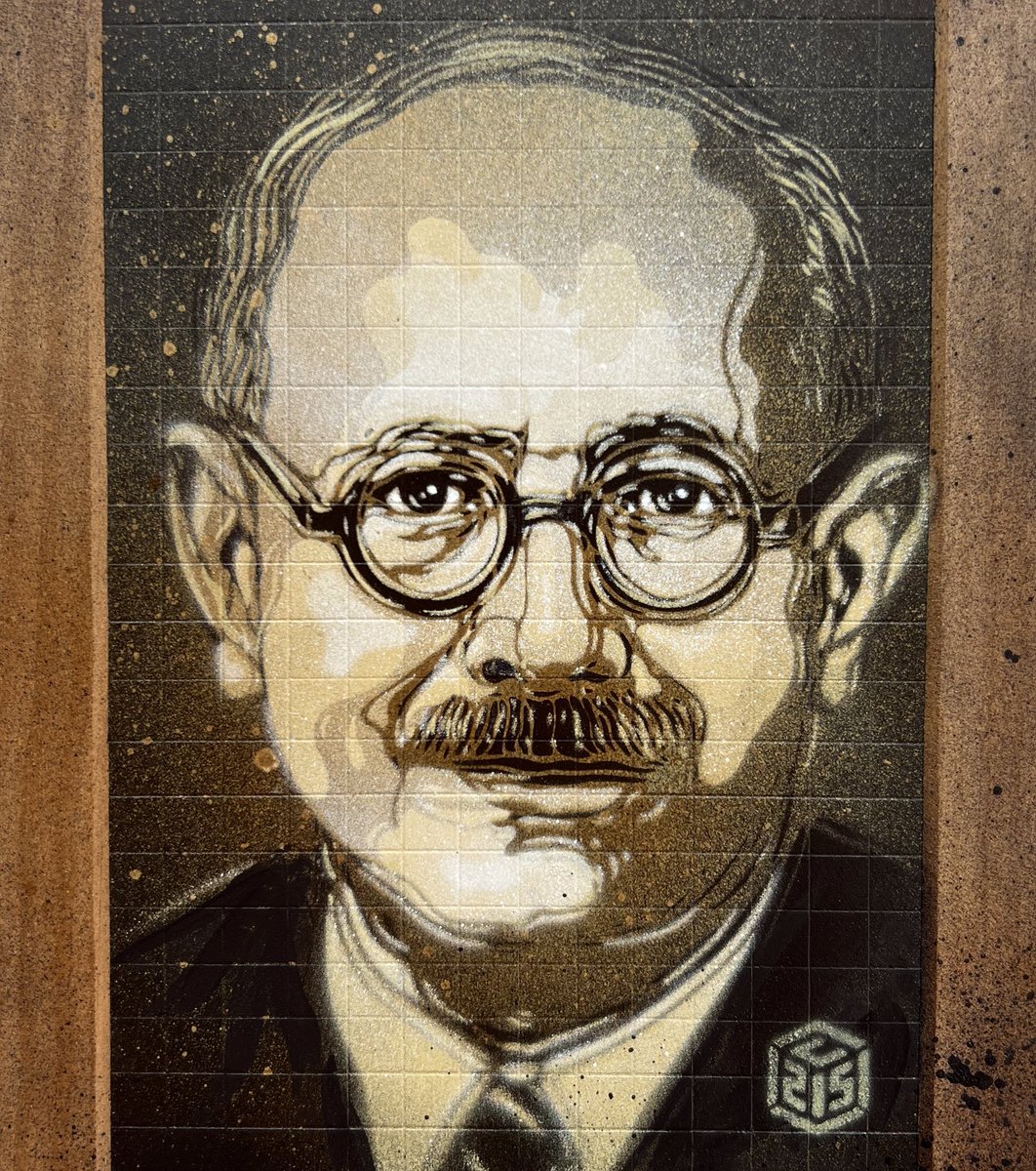 Comme tous les 16 juin, pensées pour cet immense historien qu’était Marc Bloch, exécuté par la Gestapo en 1944. Merci à <a href="/christianguemy/">C215 ⚔️</a> pour ce magnifique portrait. Étudiantes; étudiants en histoire, lisez-le, lisez tout! <a href="/APHG_National/">APHG</a>