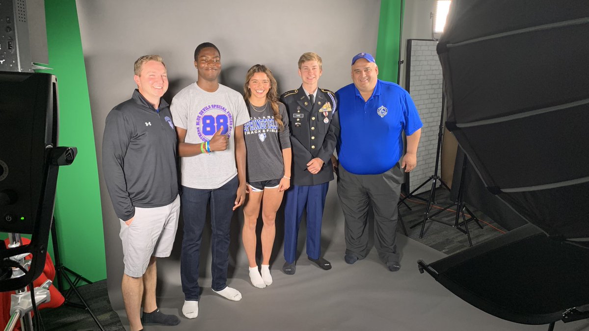 JustinFeldkamp's tweet photo. What a fun day at @BCSNsports!
NLL Network powered by BCSN Media Day promo shoots.
Sports, academic, theatre, band, and more coming August 1st, 2023.
@southviewcougar @sfieldathletics @WhitmerAthletic https://t.co/TlZNVk6a9W