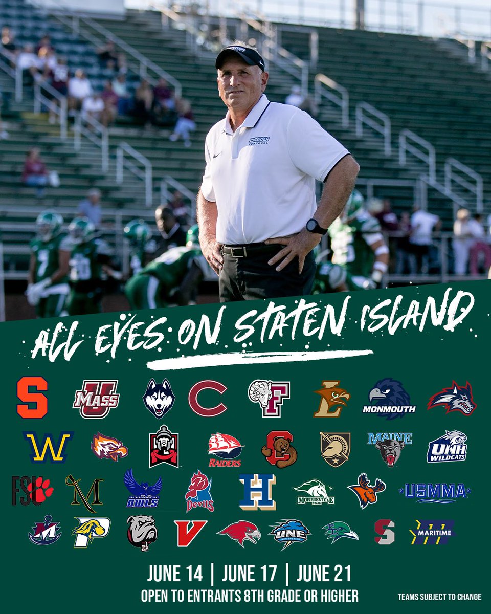 Glad to have an opportunity to compete at <a href="/Wagner_Football/">Wagner College Football</a> camp tomorrow! <a href="/OLLWarriors/">Our Lady of Lourdes Athletics</a> <a href="/Coach_Keenan5/">Coach Sean Keenan</a> <a href="/QBCoachBrady/">James Brady</a>