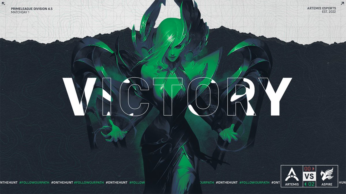 【 VICTORY 】

Was ein Start in den <a href="/PrimeLeague/">Die Techniker Prime League</a> Split!🤩 Wir gehen mit einem starken 2:0 Sieg aus dem Game gegen <a href="/esports_asp/">Aspire Esports</a> und sichern uns somit die ersten Punkte in der frischen Saison und auf dem Weg zum Aufstieg, GGWP!💪💚

#FollowOurPath🍃#OnTheHunt🏹